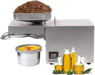 MELVRA Elektrische Oliepers RVS