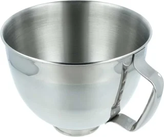 Mengkom keukenmachine 5 liter roestvrij staal zilver