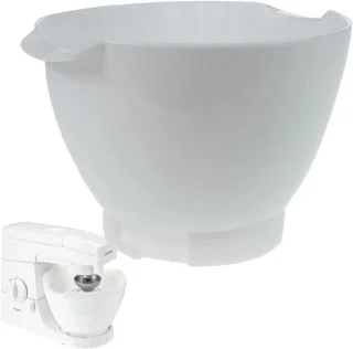 Mengkom keukenmachine kom 46 liter wit