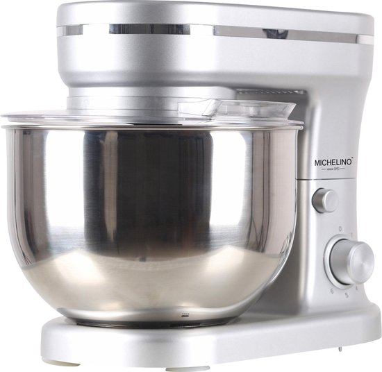 Michelino Keukenmachine 1200W 5L Zilver review