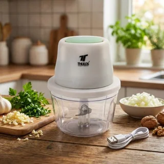 Mini chopper 350 ml wit groen