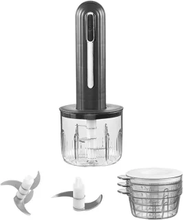 Mini draadloze keukenhakker