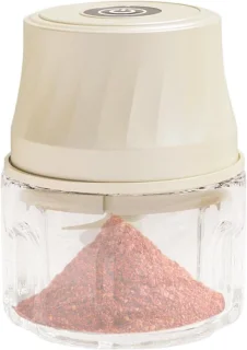 Mini Hakker Keukenmachine 350ml Crèmekleurig