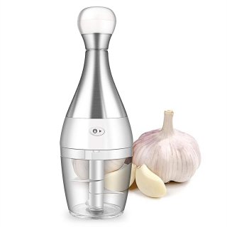 De Mini Handmatige Voedselhakker - Wit in één oogopslag