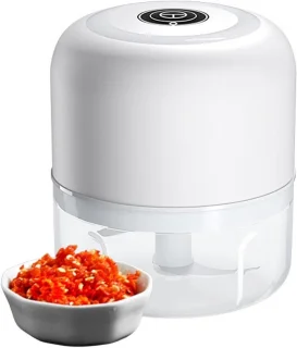 Mini keukenmachine wit