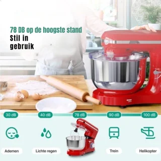Wat vinden we goed aan de MIRA® Keukenmixer met mengkom