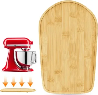 Mixer accessoire - apparaatmat - 34 cm - natuurlijk