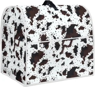 Mixer- en keukenmachine stofhoes koeienprint