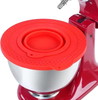 Mixer kom deksel wit 23 cm