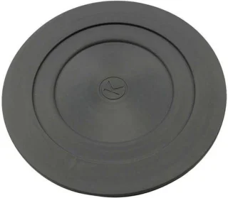 Mixer kom pad 14x14 cm zwart