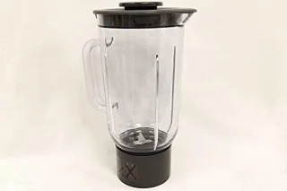 Mixer kom voor keukenmachine, kunststof, 1,5 liter, rood