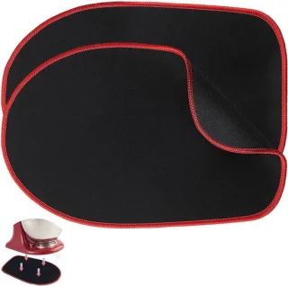 Mixer Mat keukenmachine accessoire 33x20 cm zwart