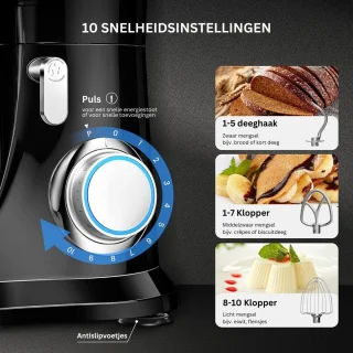 Mixer Mengkom Keukenmachine Keukenrobot