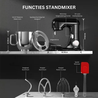 Mixer Mengkom Keukenmachine Keukenrobot