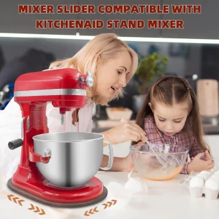 Mixer Schuifmat voor keukenmachine 5.5-8 QT houtkleur