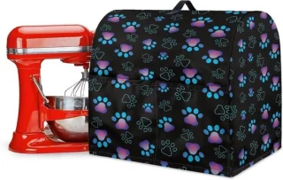Mixerhoes 4.5-5 quart hondenpootjes print