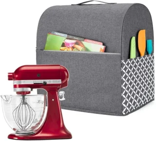 Mixerhoes beschermhoes 35.8 x 23 x 36 cm grijs