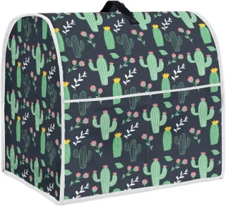 Mixerhoes keukenapparaat cactus print