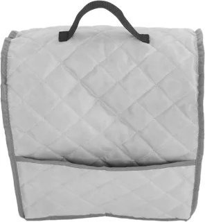Mixerhoes met handvat 35x35x24 cm grijs