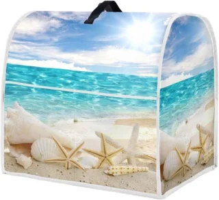 Mixerhoes standaard keukenmachine cover strand zeesterren