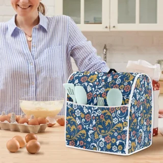 Mixerhoes voor 6-8 quart vintage bloemen