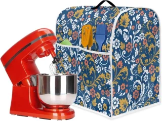 Mixerhoes voor 6-8 quart vintage bloemen