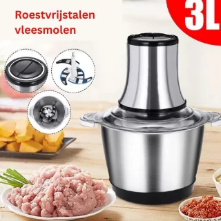 MKSS Foodprocessor RVS Zilver