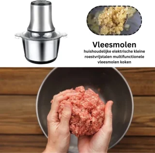 MKSS Foodprocessor RVS Zilver