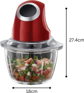 MKSS Foodprocessor Vleesmolen RVS Rood