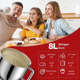 MKSS® Keukenrobot Wit