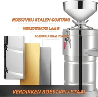 Wat vinden we goed aan de MKSS® Pindakaasmachine RVS