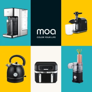 MOA Foodprocessor 0,5L Zwart