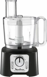 Moulinex Double Force Compact FP546811 Keukenmachine Foodprocessor zwart