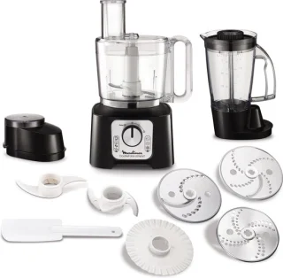 Moulinex Double Force Compact FP546811 Keukenmachine Foodprocessor zwart