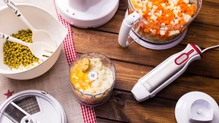 MPM Keukenmachine Foodprocessor 800W Zwart