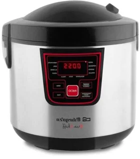 Multicooker kookpan zilvergrijs