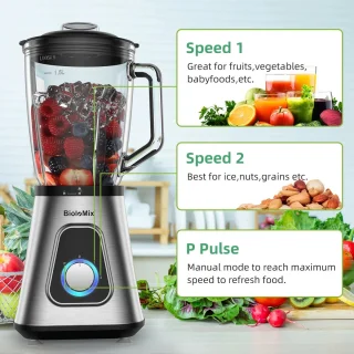 Multifunctional Food Processor 1.5L 1300W White