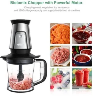 Multifunctionele keukenmachine - 3-in-1 - foodprocessor - blender - hakmolen - droogmolen