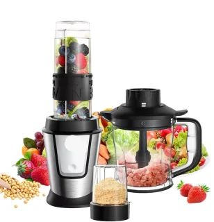 Multifunctionele Keukenmachine 3-in-1 Roestvrij Staal 700W