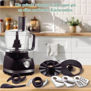 Multifunctionele Keukenmachine 800W 2L 6-in-1