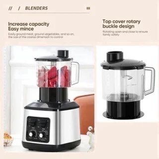 Multifunctionele keukenmachine – blender – foodprocessor – sapmaker – ijscrusher