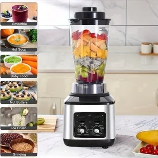 Multifunctionele keukenmachine – blender – foodprocessor – sapmaker – ijscrusher