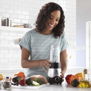 NutriBullet Magic Bullet Kitchen Express - Blender met foodprocessor - Zwart