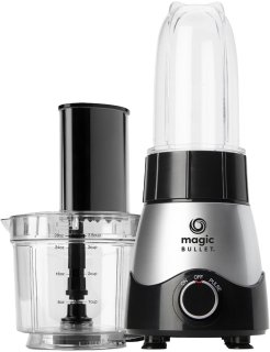 De NutriBullet Magic Bullet Kitchen Express - Blender met foodprocessor - Zwart in één oogopslag