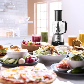 NutriBullet Magic Bullet Kitchen Express - Blender met foodprocessor - Zwart