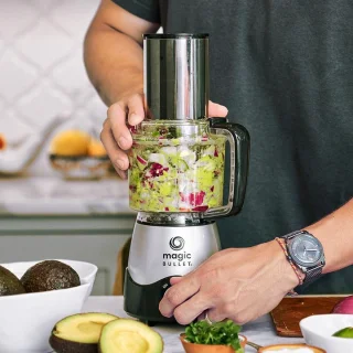 NutriBullet Magic Bullet Kitchen Express - Blender met foodprocessor - Zwart