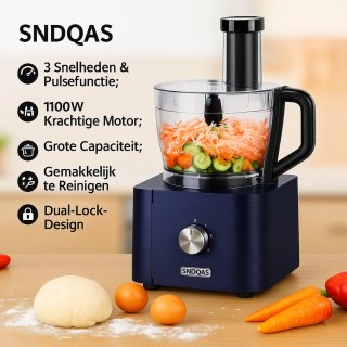 Wat vinden we goed aan de Ohana DT Keukenmachine - Foodprocessor & Blender