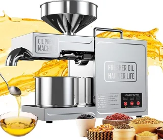 Olie Persmachine RVS 820W Elektrisch 220V UK Plug