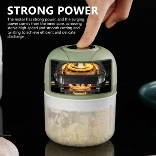 Oplaadbare mini-hakmachine 250 ml