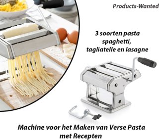 De Pastamachine in één oogopslag